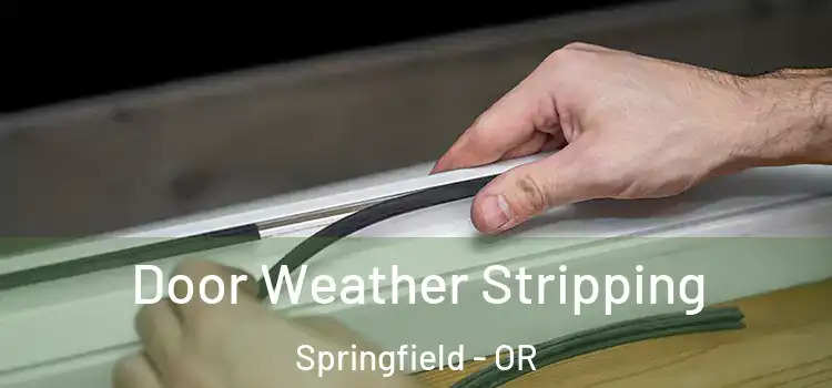 Door Weather Stripping Springfield - OR