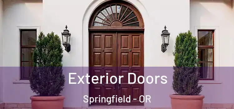 Exterior Doors Springfield - OR