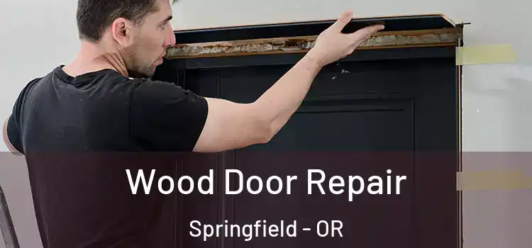 Wood Door Repair Springfield - OR